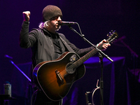 Badly Drawn Boy performs live at the Royal Albert Hall in London, United Kingdom, on November 11, 2024. (