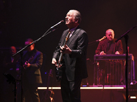 Squeeze performs live at the Royal Albert Hall in London, United Kingdom, on November 11, 2024. (