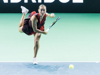 Ana Bogdan  during Billie Jean King Cup Finals match Japan vs Romania in Malaga Spain on 14 November 2024. (