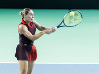 Ana Bogdan  during Billie Jean King Cup Finals match Japan vs Romania in Malaga Spain on 14 November 2024. (