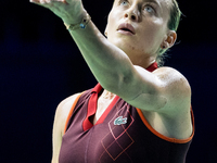 Ana Bogdan  during Billie Jean King Cup Finals match Japan vs Romania in Malaga Spain on 14 November 2024. (