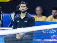 Horia Vlad Tecau  during Billie Jean King Cup Finals match Japan vs Romania in Malaga Spain on 14 November 2024. (