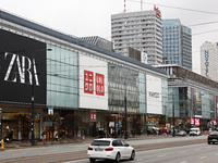 A view of Galeria Centrum  building in Warsaw, Poland on November 13, 2024. (