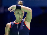 Jaqueline Adina Cristian  during Billie Jean King Cup Finals match Japan vs Romania in Malaga Spain on 14 November 2024. (