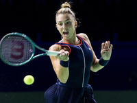 Jaqueline Adina Cristian  during Billie Jean King Cup Finals match Japan vs Romania in Malaga Spain on 14 November 2024. (