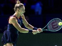 Jaqueline Adina Cristian  during Billie Jean King Cup Finals match Japan vs Romania in Malaga Spain on 14 November 2024. (