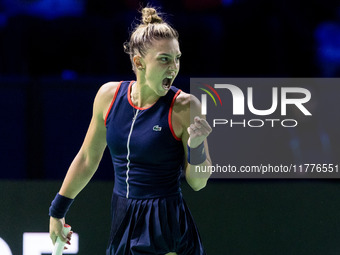 Jaqueline Adina Cristian  during Billie Jean King Cup Finals match Japan vs Romania in Malaga Spain on 14 November 2024. (