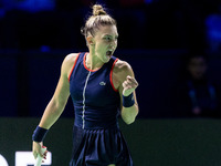 Jaqueline Adina Cristian  during Billie Jean King Cup Finals match Japan vs Romania in Malaga Spain on 14 November 2024. (