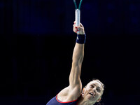 Jaqueline Adina Cristian  during Billie Jean King Cup Finals match Japan vs Romania in Malaga Spain on 14 November 2024. (