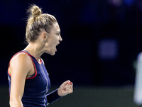 Jaqueline Adina Cristian  during Billie Jean King Cup Finals match Japan vs Romania in Malaga Spain on 14 November 2024. (