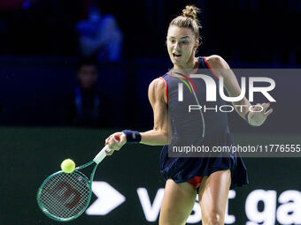 Jaqueline Adina Cristian  during Billie Jean King Cup Finals match Japan vs Romania in Malaga Spain on 14 November 2024. (