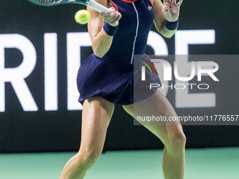 Jaqueline Adina Cristian  during Billie Jean King Cup Finals match Japan vs Romania in Malaga Spain on 14 November 2024. (