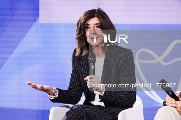 Minister Anna Maria Bernini attends the Il Tempo Della Salute event at Palazzo Giureconsulti in Milan, Italy, on November 14, 2024. 