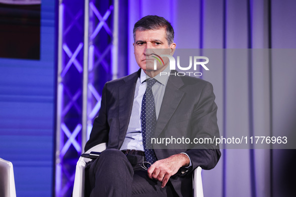 Sergio Harari attends the Il Tempo Della Salute event at Palazzo Giureconsulti in Milan, Italy, on November 14, 2024. 