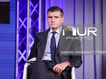 Sergio Harari attends the Il Tempo Della Salute event at Palazzo Giureconsulti in Milan, Italy, on November 14, 2024. (