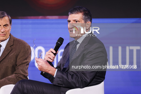 Sergio Harari attends the Il Tempo Della Salute event at Palazzo Giureconsulti in Milan, Italy, on November 14, 2024. 