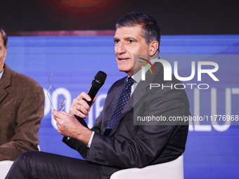 Sergio Harari attends the Il Tempo Della Salute event at Palazzo Giureconsulti in Milan, Italy, on November 14, 2024. (