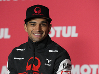 Jorge Martin (89) of Spain and Prima Pramac Racing Ducati during the press conference preview of the Motul Solidarity Grand Prix of Barcelon...