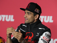 Jorge Martin (89) of Spain and Prima Pramac Racing Ducati during the press conference preview of the Motul Solidarity Grand Prix of Barcelon...