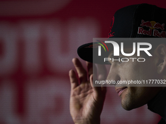 Jorge Martin (89) of Spain and Prima Pramac Racing Ducati during the press conference preview of the Motul Solidarity Grand Prix of Barcelon...