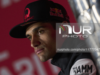 Jorge Martin (89) of Spain and Prima Pramac Racing Ducati during the press conference preview of the Motul Solidarity Grand Prix of Barcelon...