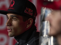 Jorge Martin (89) of Spain and Prima Pramac Racing Ducati during the press conference preview of the Motul Solidarity Grand Prix of Barcelon...