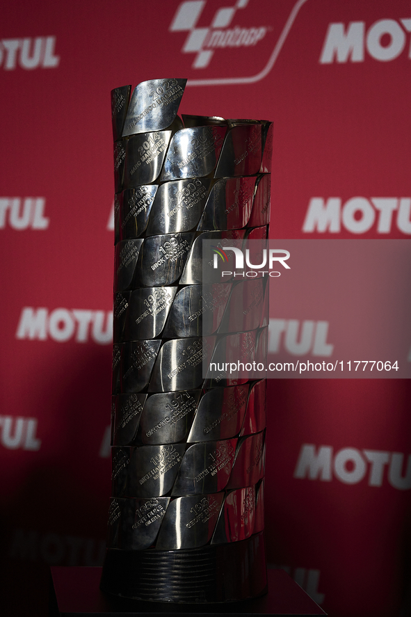 MotoGP Champions Trophy during the press conference preview of the Motul Solidarity Grand Prix of Barcelona at Circuito de Jerez - Angel Nie...