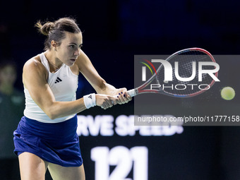 Elena Gabriela Ruse  during Billie Jean King Cup Finals match Japan vs Romania in Malaga Spain on 14 November 2024. (