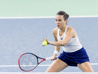 Elena Gabriela Ruse  during Billie Jean King Cup Finals match Japan vs Romania in Malaga Spain on 14 November 2024. (