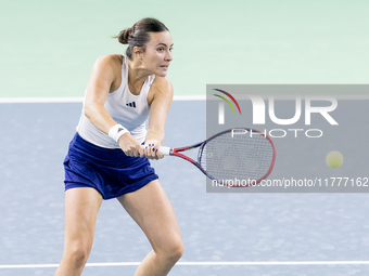 Elena Gabriela Ruse  during Billie Jean King Cup Finals match Japan vs Romania in Malaga Spain on 14 November 2024. (