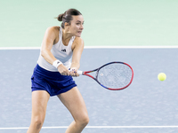 Elena Gabriela Ruse  during Billie Jean King Cup Finals match Japan vs Romania in Malaga Spain on 14 November 2024. (