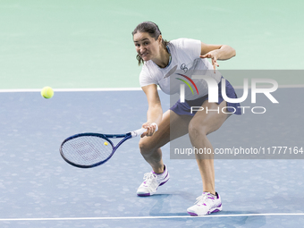 Monica Niculescu  during Billie Jean King Cup Finals match Japan vs Romania in Malaga Spain on 14 November 2024. (