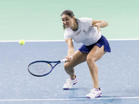 Monica Niculescu  during Billie Jean King Cup Finals match Japan vs Romania in Malaga Spain on 14 November 2024. (