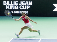 Shuko Aoyama  during Billie Jean King Cup Finals match Japan vs Romania in Malaga Spain on 14 November 2024. (