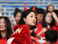 Korea Republic fans attend the AFC Asian Qualifiers Road to 26 match between Kuwait and Korea Republic in Kuwait City, Kuwait, on November 1...