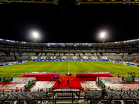 The stadium overview during the match between Belgium and Italy at the King Baudouin Stadium for the UEFA Nations League - League A - Group...