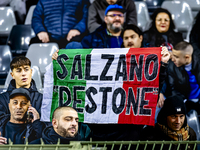 Supporters of Italy during the match between Belgium and Italy at the King Baudouin Stadium for the UEFA Nations League - League A - Group A...