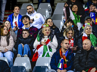 Supporters of Italy during the match between Belgium and Italy at the King Baudouin Stadium for the UEFA Nations League - League A - Group A...