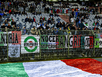 Supporters of Italy during the match between Belgium and Italy at the King Baudouin Stadium for the UEFA Nations League - League A - Group A...