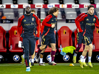 Belgium forward Romelu Lukaku plays during the match between Belgium and Italy at the King Baudouin Stadium for the UEFA Nations League - Le...