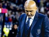 Italy trainer Luciano Spalletti is present during the match between Belgium and Italy at the King Baudouin Stadium for the UEFA Nations Leag...