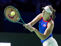 Renata Jamrichova  during Billie Jean King Cup Finals match Slovakia vs USA in Malaga Spain on 14 November 2024. (