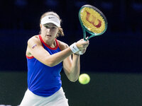 Renata Jamrichova  during Billie Jean King Cup Finals match Slovakia vs USA in Malaga Spain on 14 November 2024. (