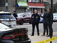 Two men are shot in the Coney Island section of Brooklyn, New York, United States, on November 14, 2024. At approximately 12:26 pm, Thursday...