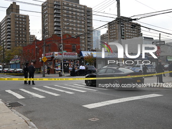 Two men are shot in the Coney Island section of Brooklyn, New York, United States, on November 14, 2024. At approximately 12:26 pm, Thursday...