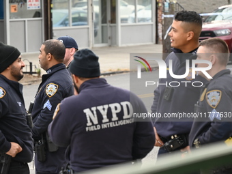 Two men are shot in the Coney Island section of Brooklyn, New York, United States, on November 14, 2024. At approximately 12:26 pm, Thursday...