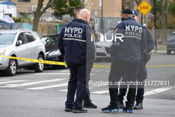 Two men are shot in the Coney Island section of Brooklyn, New York, United States, on November 14, 2024. At approximately 12:26 pm, Thursday...