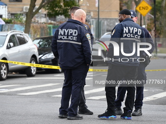 Two men are shot in the Coney Island section of Brooklyn, New York, United States, on November 14, 2024. At approximately 12:26 pm, Thursday...