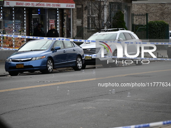 Two men are shot in the Coney Island section of Brooklyn, New York, United States, on November 14, 2024. At approximately 12:26 pm, Thursday...