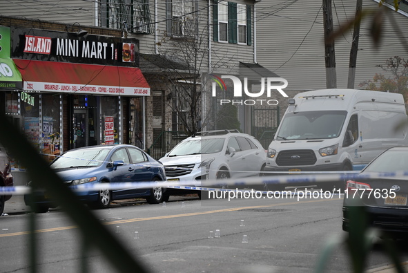 Two men are shot in the Coney Island section of Brooklyn, New York, United States, on November 14, 2024. At approximately 12:26 pm, Thursday...